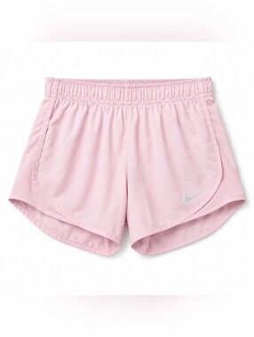 Nike Girls Dri-Fit Soft Pink Running Shorts Size XS Athletic Activewear